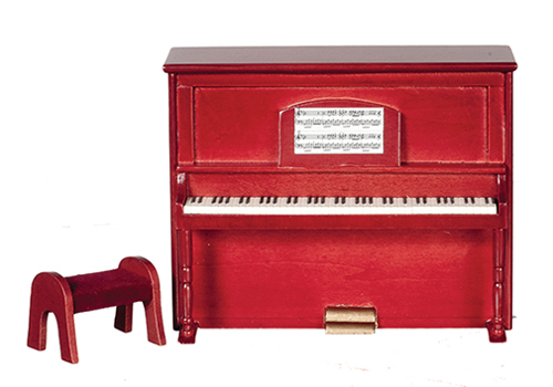 Upright Piano, Mahogany